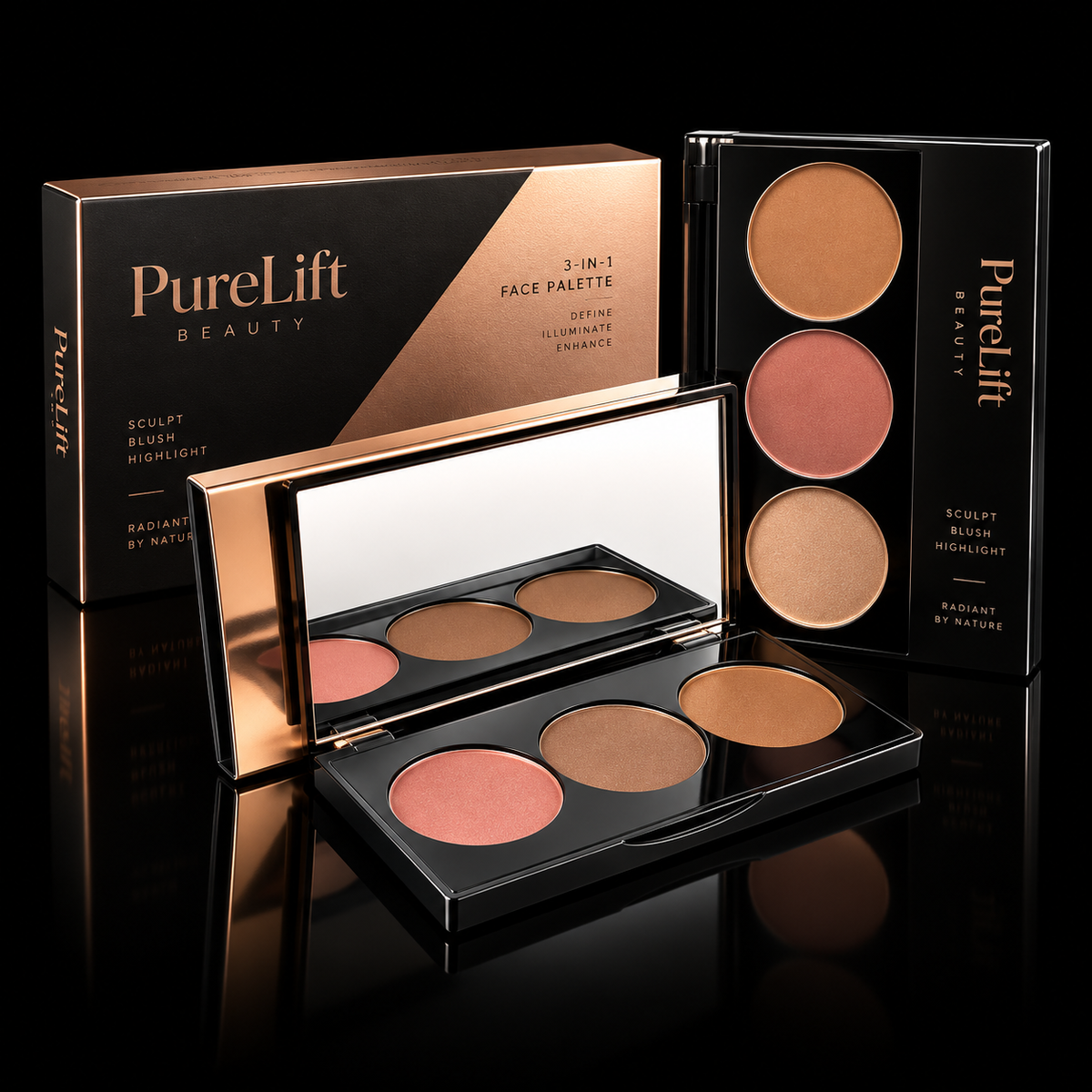 PureLift® 3-in-1 Cream Face Palette