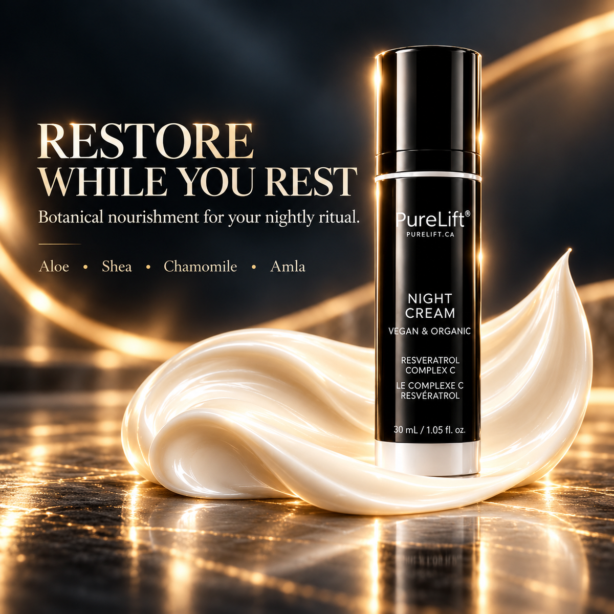 PureLift Overnight Hydrating & Nourishing Face Cream