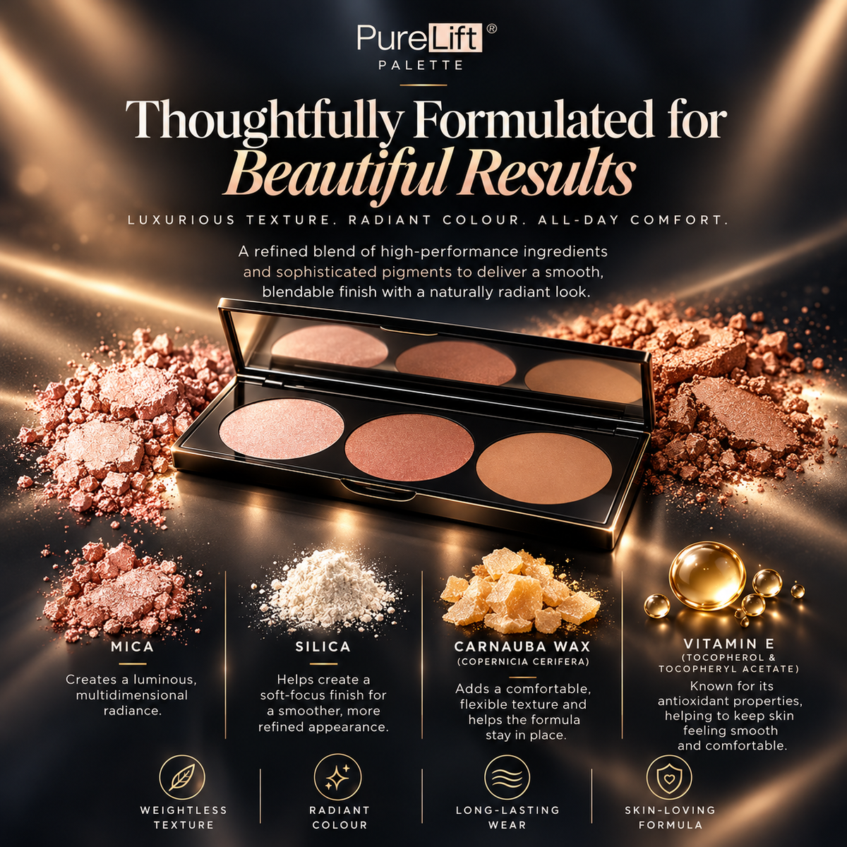 PureLift® 3-in-1 Cream Face Palette