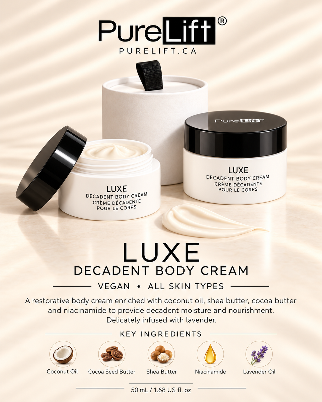 PureLift Luxe Decadent Body Cream with Niacinamide – 50 mL