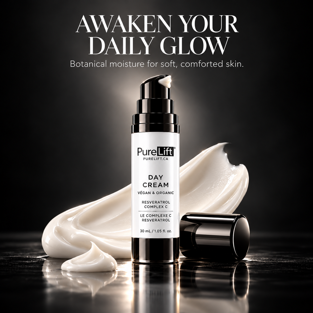 PureLift Vegan Day Cream – Hydrating Face Moisturizer